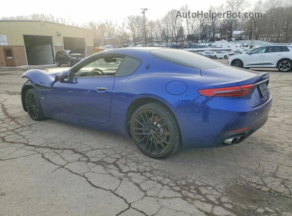 ZAMBMVBB8RX441383 2024 MASERATI GRANTURISM Blue Trasero izquierdo
