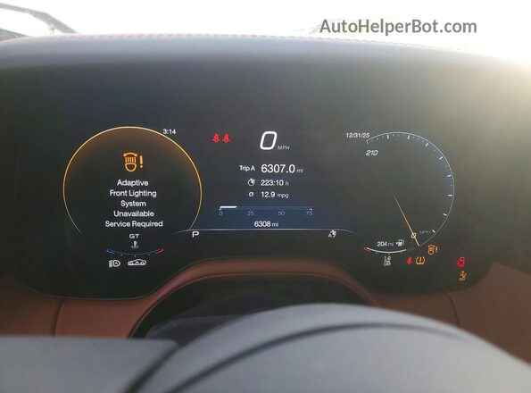 ZAMBMVBB8RX441383 2024 MASERATI GRANTURISM Blue Vista del cuadro de instrumentos