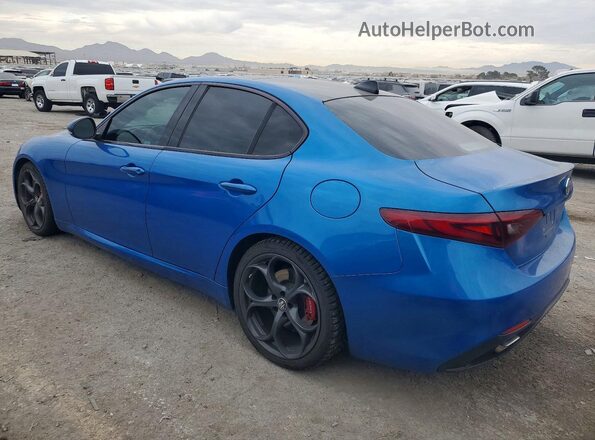 ZARFAECN3J7597137 2018 ALFA ROMEO GIULIA Blue 