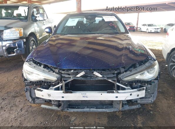 ZARFAECN5H7542084 2017 ALFA ROMEO GIULIA Blue Widok z przodu