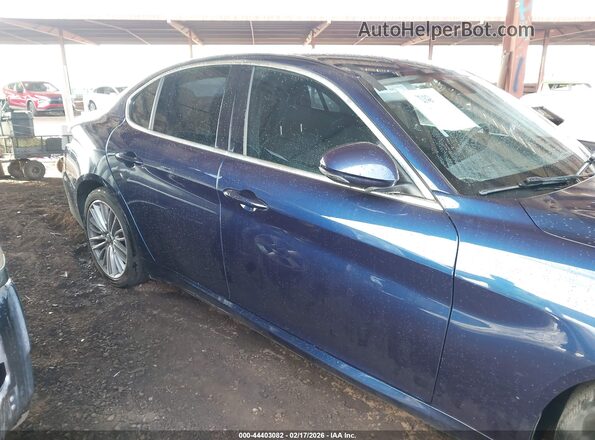 ZARFAECN5H7542084 2017 ALFA ROMEO GIULIA Blue Widok wnętrza 360 stopni
