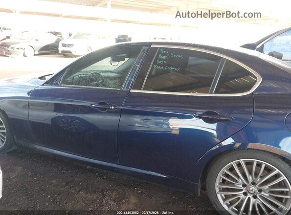 ZARFAECN5H7542084 2017 ALFA ROMEO GIULIA Blue 