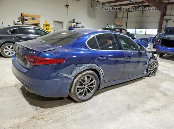 ZARFAEDN2J7565052 2018 ALFA ROMEO GIULIA Blue Rear right