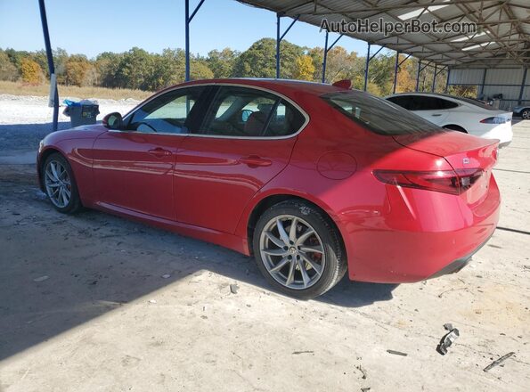 ZARFAEDN6H7540990 2017 ALFA ROMEO GIULIA Red 