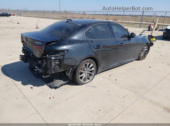 ZARFAMAN3N7655489 2022 ALFA ROMEO GIULIA Black უკანა მარჯვენა