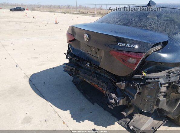 ZARFAMAN3N7655489 2022 ALFA ROMEO GIULIA Black წინა ხედი