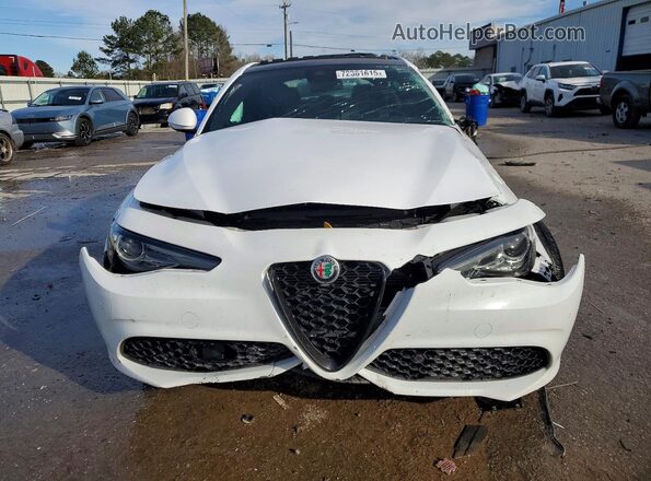 ZARFAMAN9P7670565 2023 ALFA ROMEO GIULIA White Դիմացի տեսք