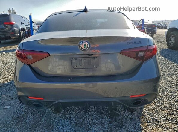 ZARFAMBN1K7606205 2019 ALFA ROMEO GIULIA Charcoal Հետևի տեսք