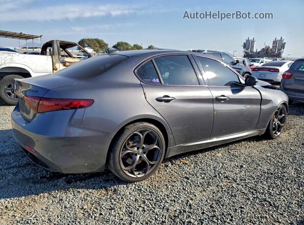 ZARFAMBN1K7606205 2019 ALFA ROMEO GIULIA Charcoal Հետևի աջ