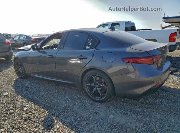 ZARFAMBN1K7606205 2019 ALFA ROMEO GIULIA Charcoal Հետևի ձախ