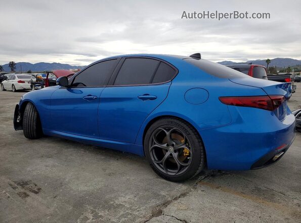 ZARFAMBN2K7608979 2019 ALFA ROMEO GIULIA Blue 