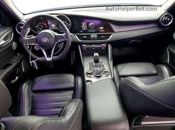 ZARFAMBN2K7608979 2019 ALFA ROMEO GIULIA Blue 