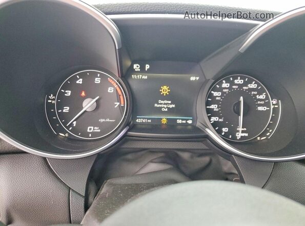 ZARFAMBN2K7608979 2019 ALFA ROMEO GIULIA Blue 