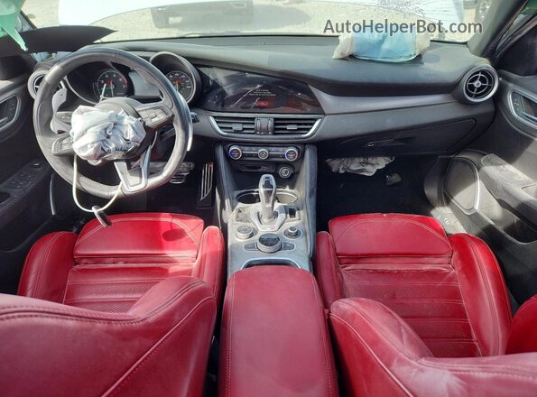 ZARFAMBN8P7671351 2023 ALFA ROMEO GIULIA White წინა პანელის ხედი
