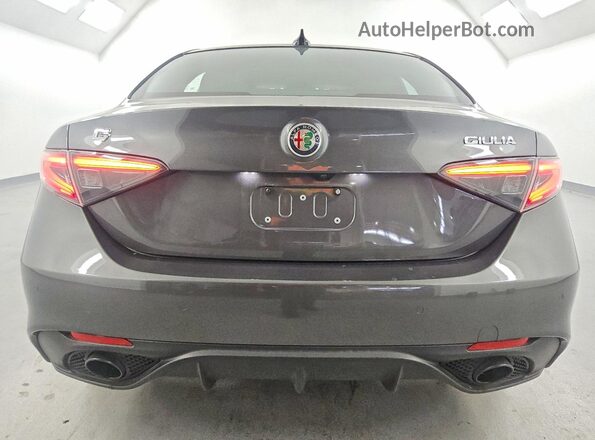 ZARFAMBN8R7682787 2024 ALFA ROMEO GIULIA Gray Widok z tyłu