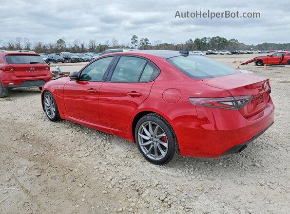 ZARFAMBN9R7684662 2024 ALFA ROMEO GIULIA Red Rear left