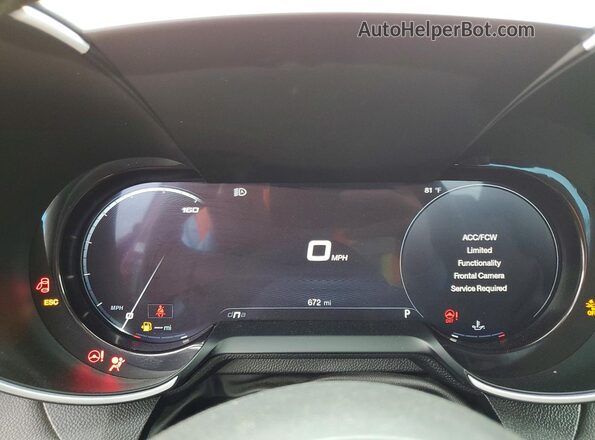 ZARFAMBN9R7684662 2024 ALFA ROMEO GIULIA Red Instrument cluster view