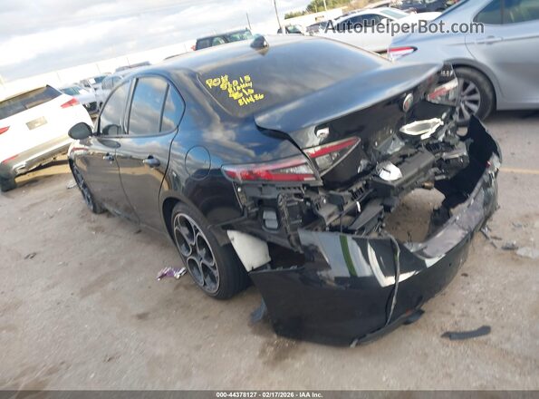 ZARFAMBNXR7678157 2024 ALFA ROMEO GIULIA Black Rear left