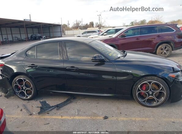 ZARFAMBNXR7678157 2024 ALFA ROMEO GIULIA Black Rear interior view