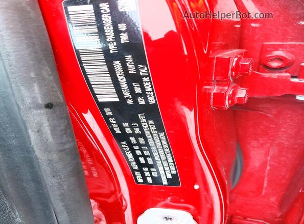 ZARFANAN2K7599904 2019 ALFA ROMEO GIULIA Red 