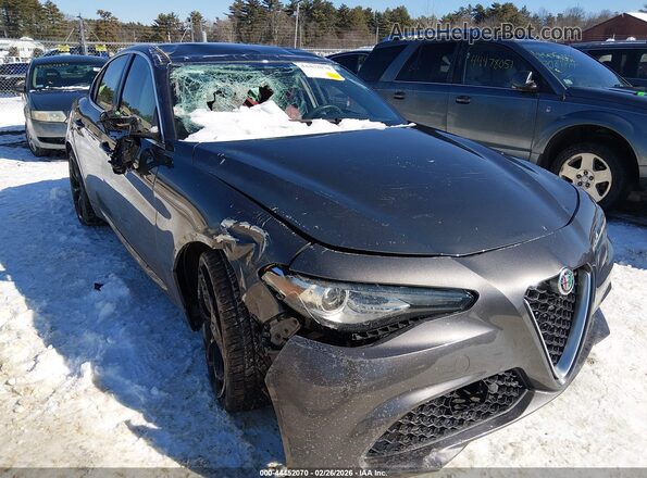 ZARFANAN2M7643631 2021 ALFA ROMEO GIULIA Gray წინა ხედი