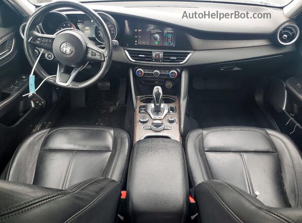 ZARFANBN6M7643615 2021 ALFA ROMEO GIULIA White წინა პანელის ხედი