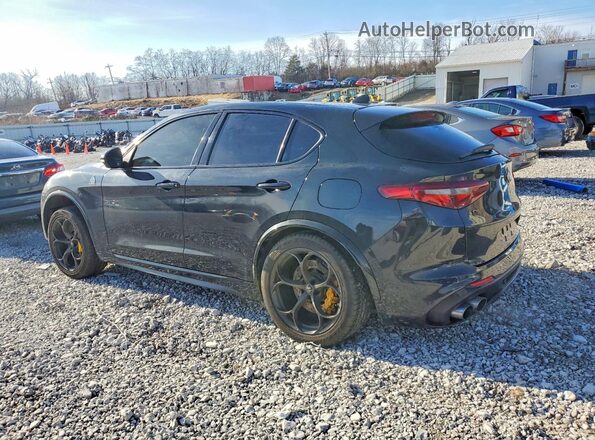 ZASFAKEV0J7C27485 2018 ALFA ROMEO STELVIO Black Задня ліва чверть