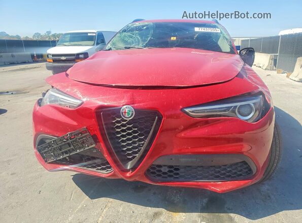ZASPAJAN3M7C98236 2021 ALFA ROMEO STELVIO Red Вид спереду