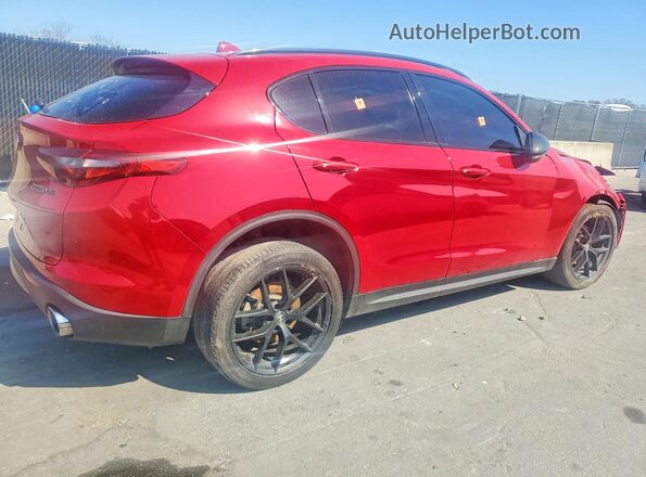 ZASPAJAN3M7C98236 2021 ALFA ROMEO STELVIO Red Задня права чверть