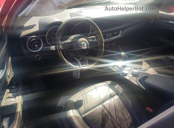 ZASPAJAN3M7C98236 2021 ALFA ROMEO STELVIO Red Вид панелі приладів
