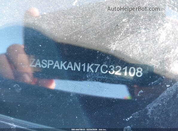 ZASPAKAN1K7C32108 2019 ALFA ROMEO STELVIO Серый 