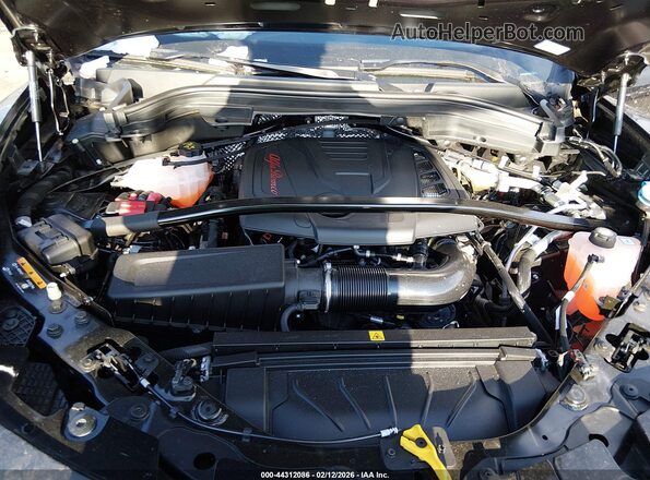 ZASPAKAN1S7D95342 2025 ALFA ROMEO STELVIO Black Հետևի տեսք