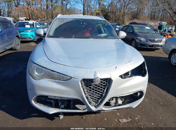 ZASPAKAN2M7D12973 2021 ALFA ROMEO STELVIO Silver Vista del cuadro de instrumentos