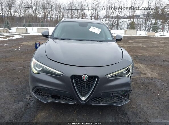 ZASPAKAN3K7C32370 2019 ALFA ROMEO STELVIO Gray Вид щитка приладів