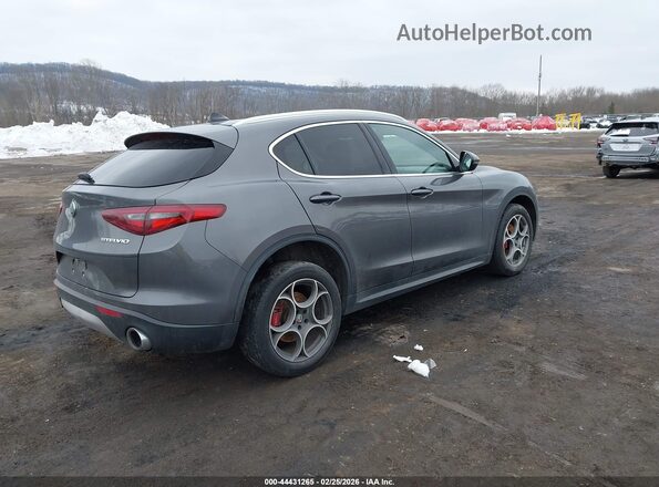 ZASPAKAN3K7C32370 2019 ALFA ROMEO STELVIO Gray Задня права чверть