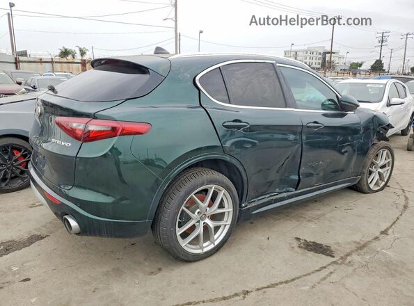 ZASPAKBN1M7D03986 2021 ALFA ROMEO STELVIO Green წინა მარჯვენა