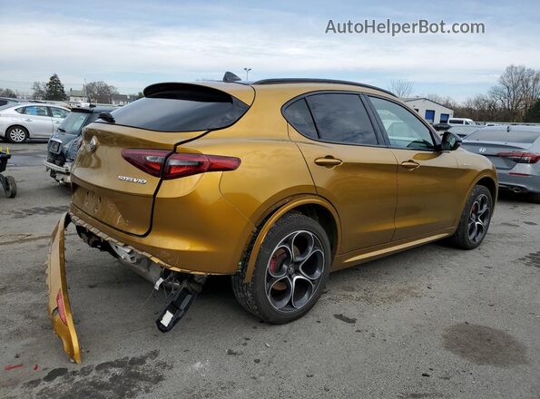ZASPAKBN2P7D63067 2023 ALFA ROMEO STELVIO Gold Задня права чверть