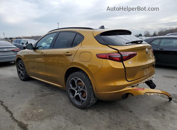 ZASPAKBN2P7D63067 2023 ALFA ROMEO STELVIO Gold Задня ліва чверть