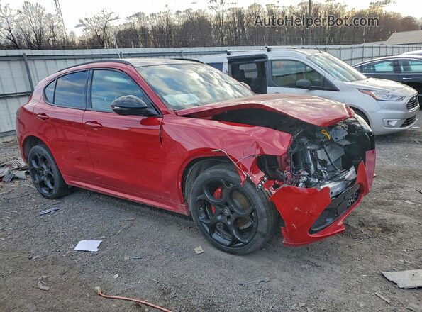 ZASPAKBN2S7D96014 2025 ALFA ROMEO STELVIO Red წინა მარჯვენა