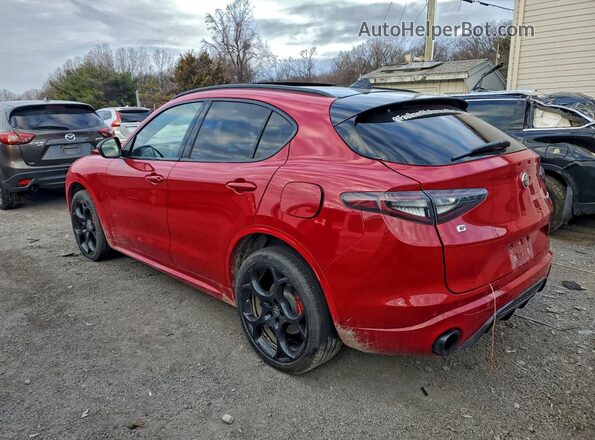 ZASPAKBN2S7D96014 2025 ALFA ROMEO STELVIO Red უკანა მარცხენა