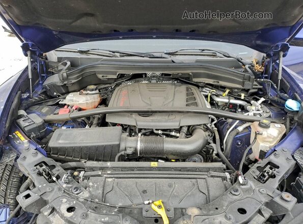 ZASPAKBN3L7C92617 2020 ALFA ROMEO STELVIO Blue Widok komory silnika