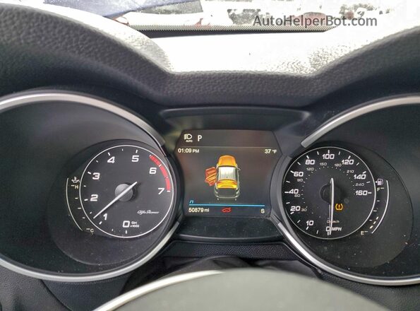 ZASPAKBN3L7C92617 2020 ALFA ROMEO STELVIO Blue Widok zestawu wskaźników