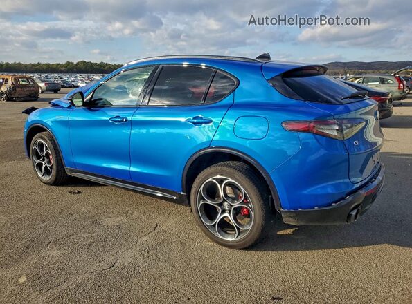 ZASPAKBN3R7D75358 2024 ALFA ROMEO STELVIO Blue Tył lewy