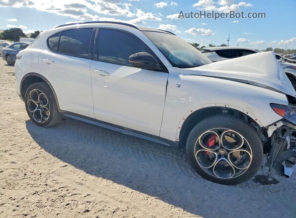 ZASPAKBN3R7D76445 2024 ALFA ROMEO STELVIO White Передня права чверть