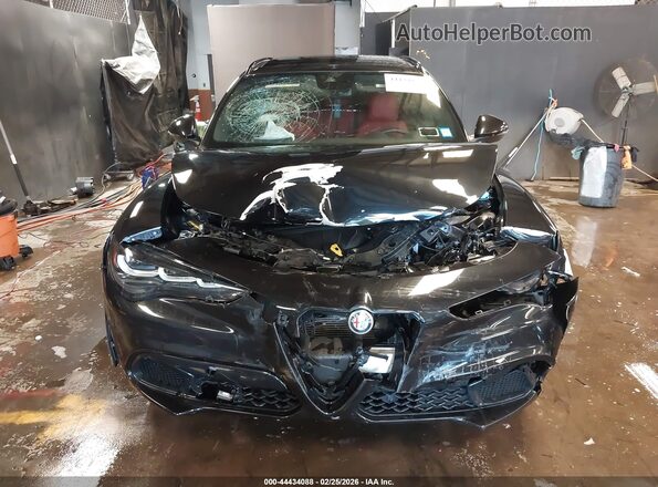 ZASPAKBN3R7D78809 2024 ALFA ROMEO STELVIO Black Front view