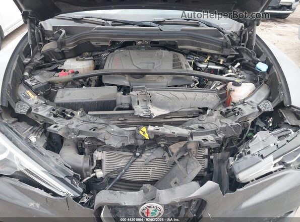 ZASPAKBN4M7D18739 2021 ALFA ROMEO STELVIO Серый Вид сзади