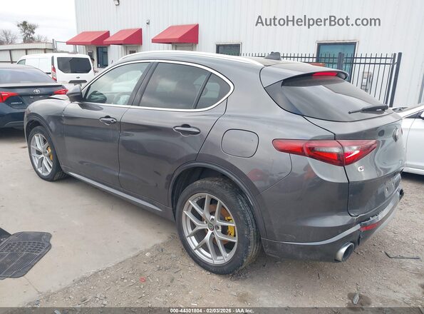 ZASPAKBN4M7D18739 2021 ALFA ROMEO STELVIO Серый Задняя левая четверть