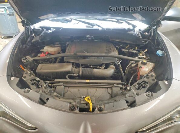ZASPAKBN5K7C45183 2019 ALFA ROMEO STELVIO Серебряный Вид подкапотного пространства