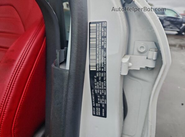 ZASPAKBN5P7D53925 2023 ALFA ROMEO STELVIO White Вид підкапотного простору