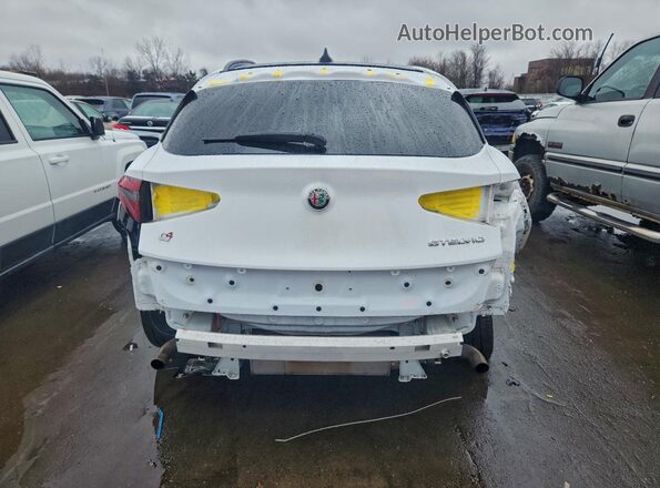 ZASPAKBN5P7D53925 2023 ALFA ROMEO STELVIO White Вид ззаду